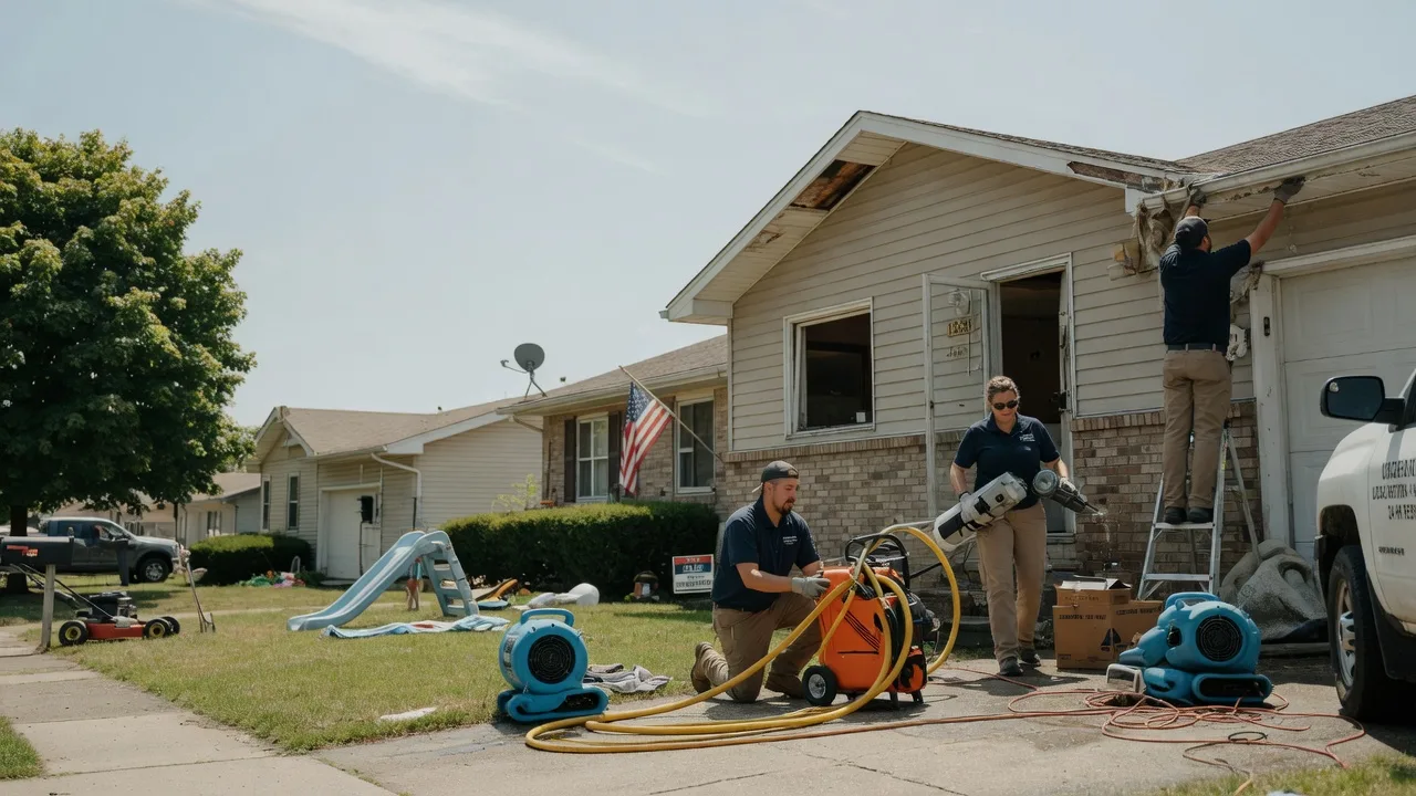 Water Damage Restoration in Universal, IN near me
